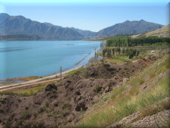 Zona embalse Potrerillos - Mendoza - Argentina