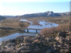 Puente río Pichi Leufu - Ruta provincial 23 - Río Negro - Argentina