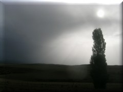 Se vino la tormenta - Estación Ñiriguay - Río Negro - Argentina