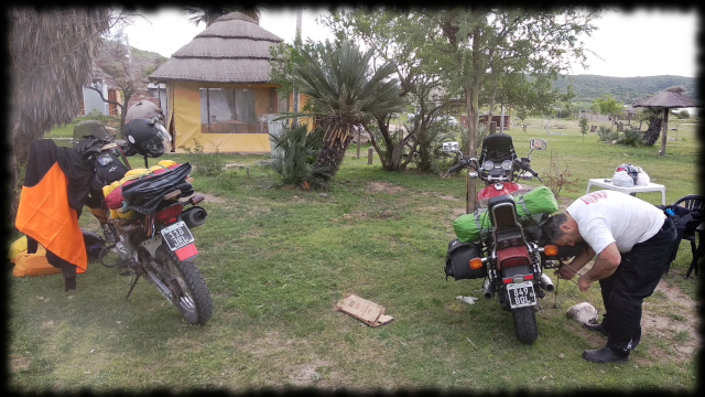 Llegada al camping Llegada al camping